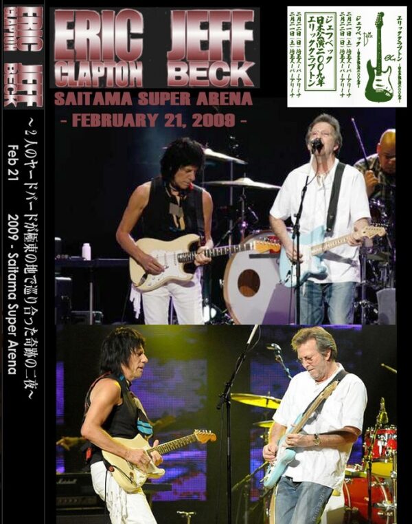 Eric Clapton & Jeff Beck - Live Japan 2009 -2Dvds