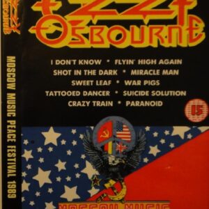 Ozzy Osbourne - DVD Moscow Music Peace 1989  