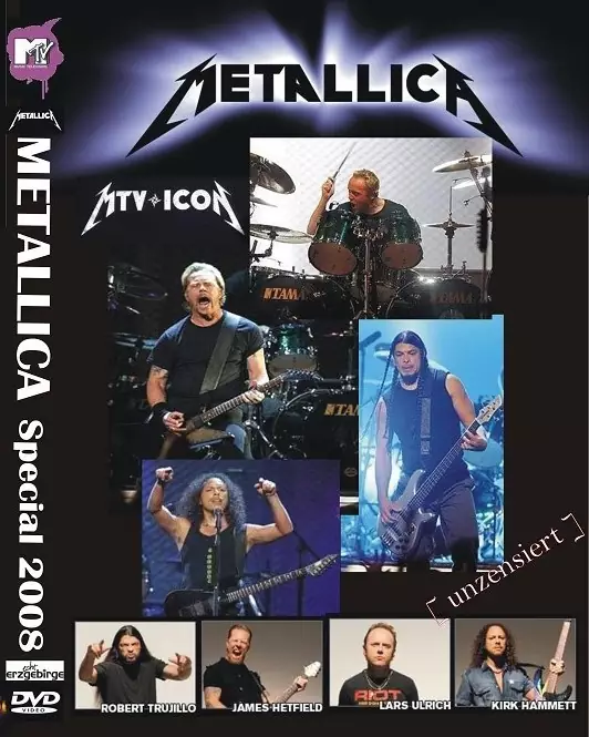 Metallica - Dvd 2008 Special MTV Icon