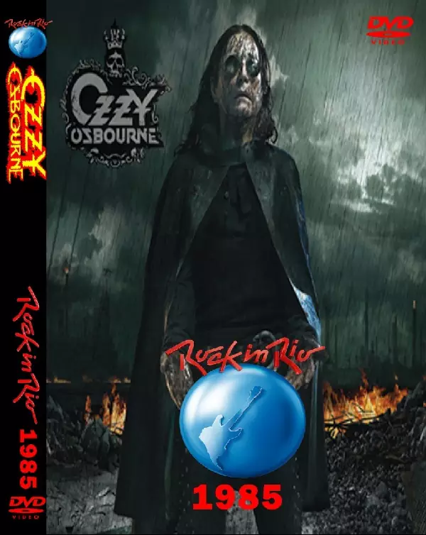 Ozzy Osbourne - Dvd 1985 Live Rock In Rio