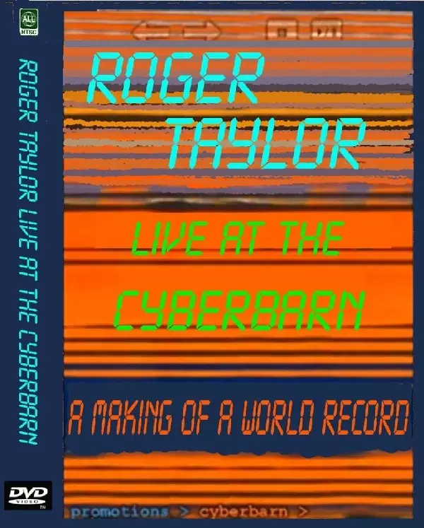 Roger Taylor - Dvd 1998 Live Cyberbarn