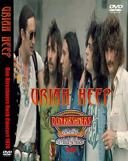 Uriah Heep - Dvd 1974 Don Kirschners Rock Concert